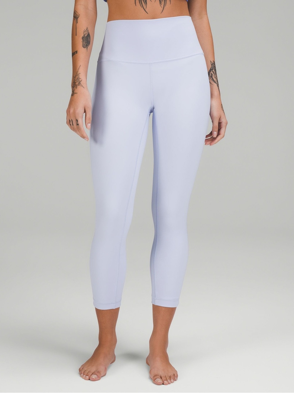 LULULEMON WUNDER UNDER HIGH-RISE CROP 23" *FULL-ON LUXTREME